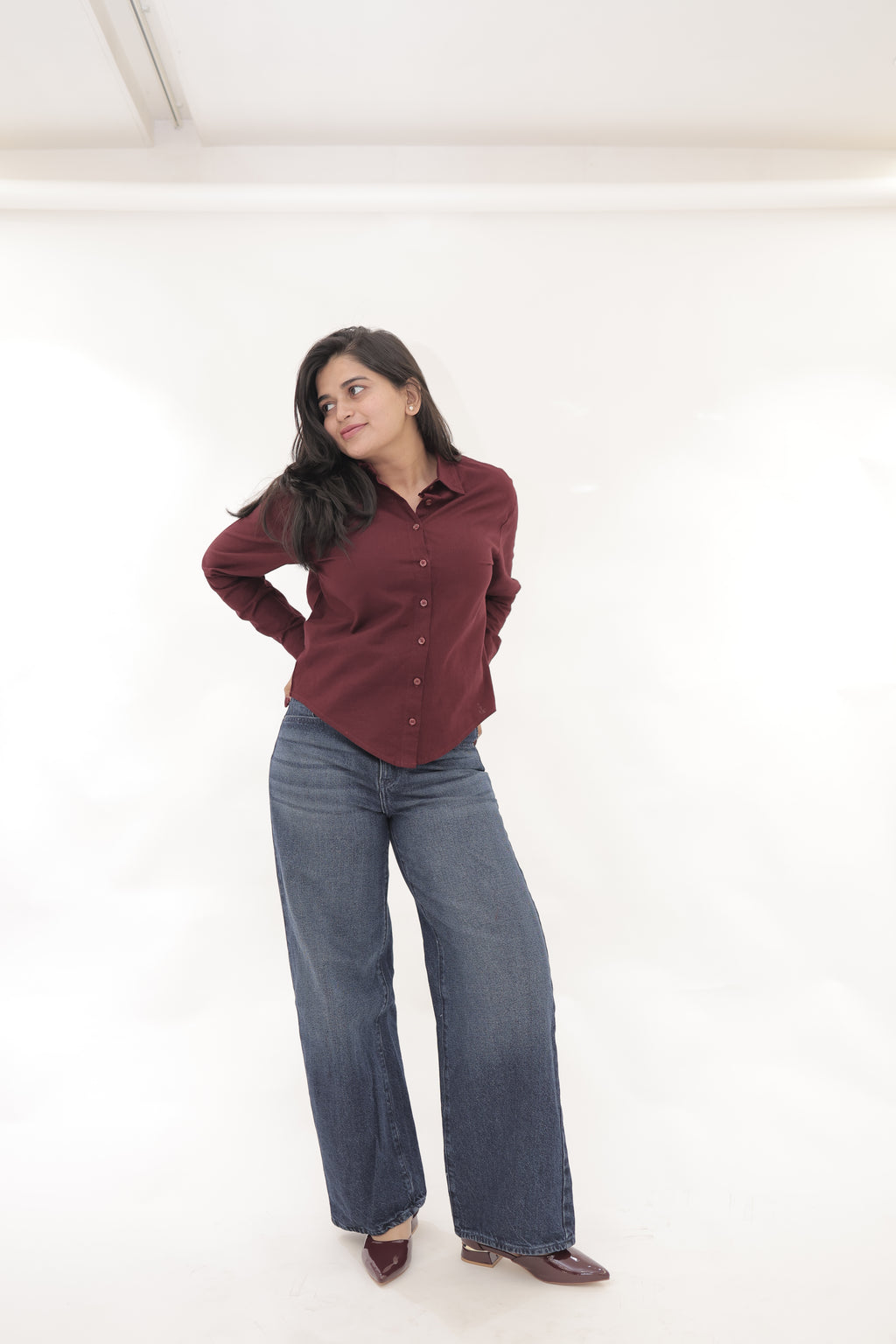 Maroon Shirt