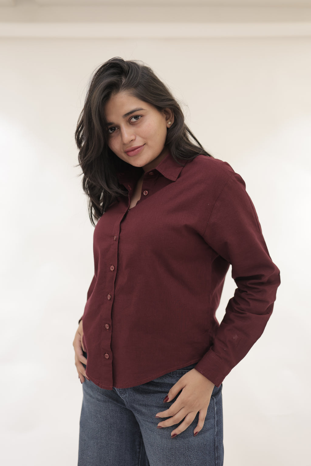Maroon Shirt