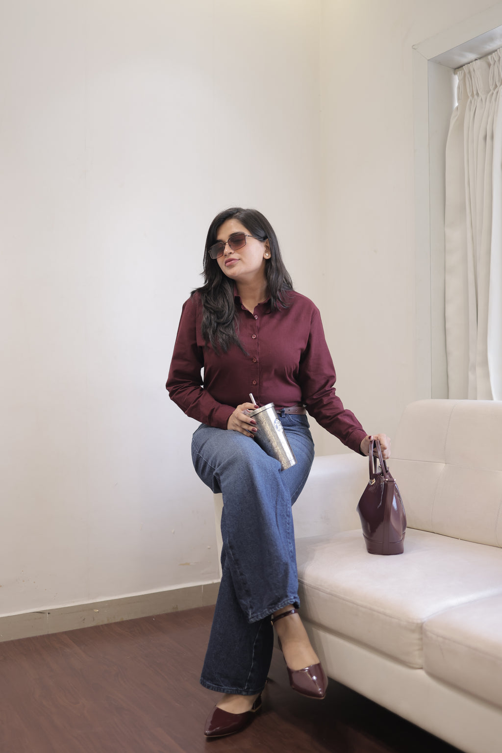 Maroon Shirt