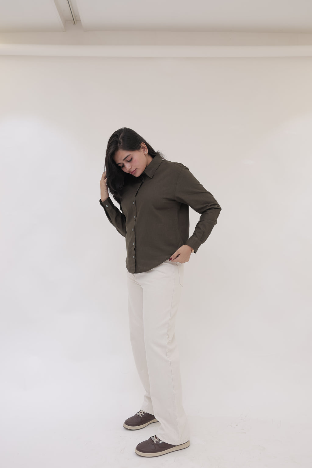 Olive Green Shirt