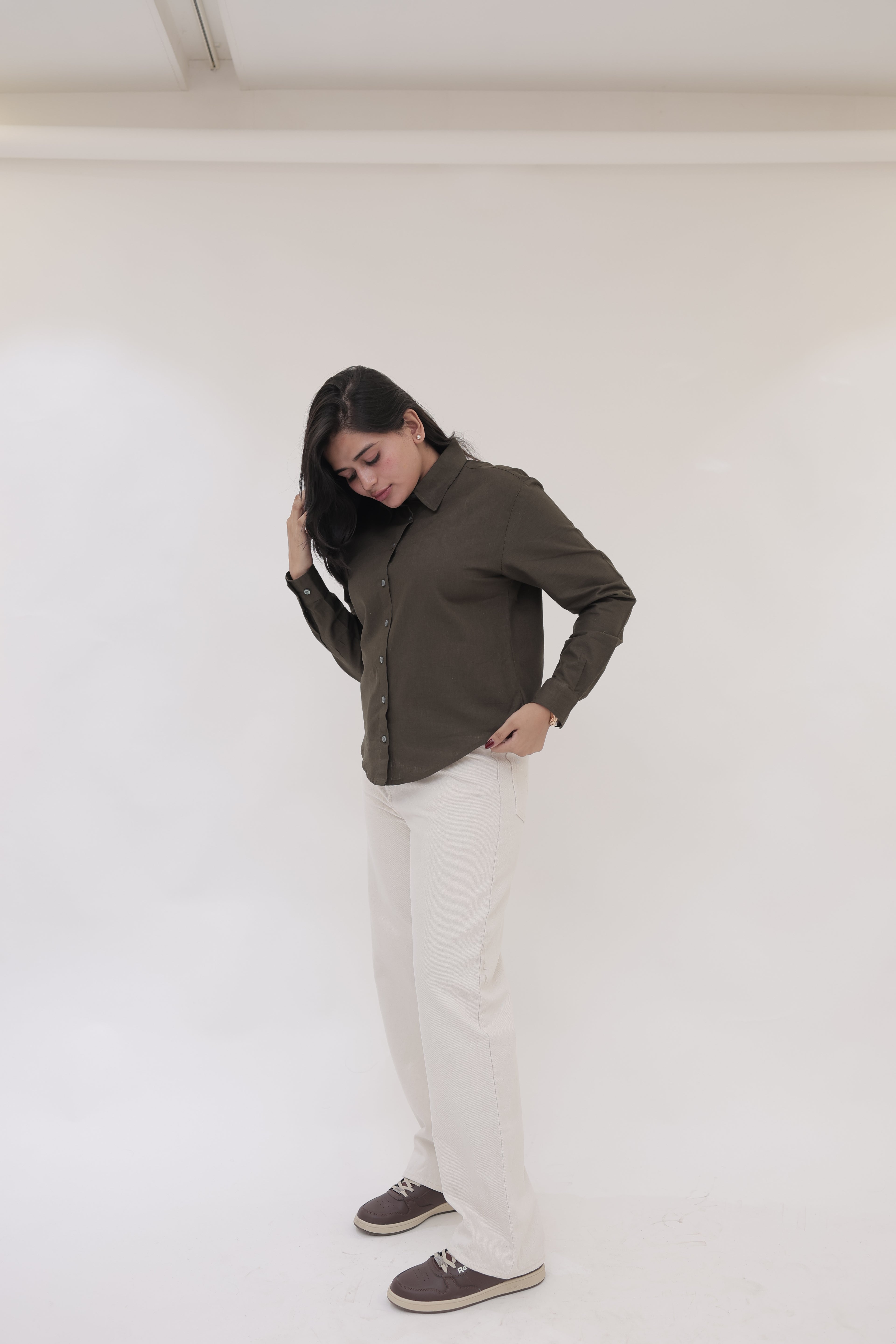 Olive Green Shirt