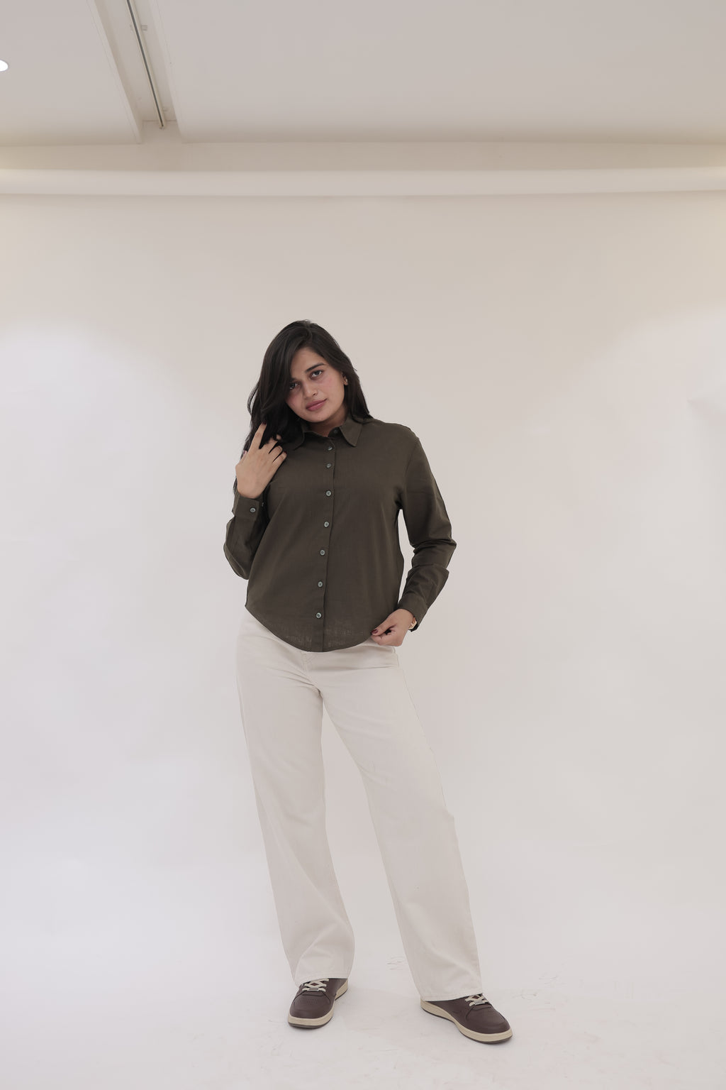 Olive Green Shirt