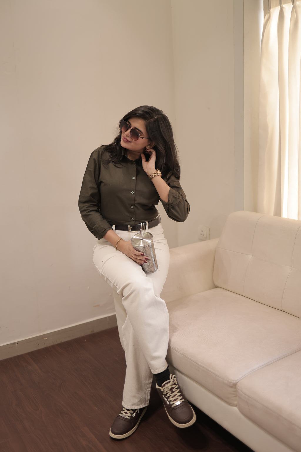 Olive Green Shirt