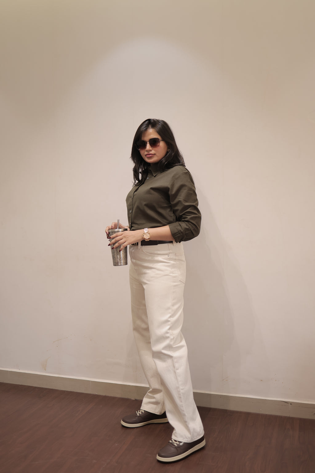 Olive Green Shirt