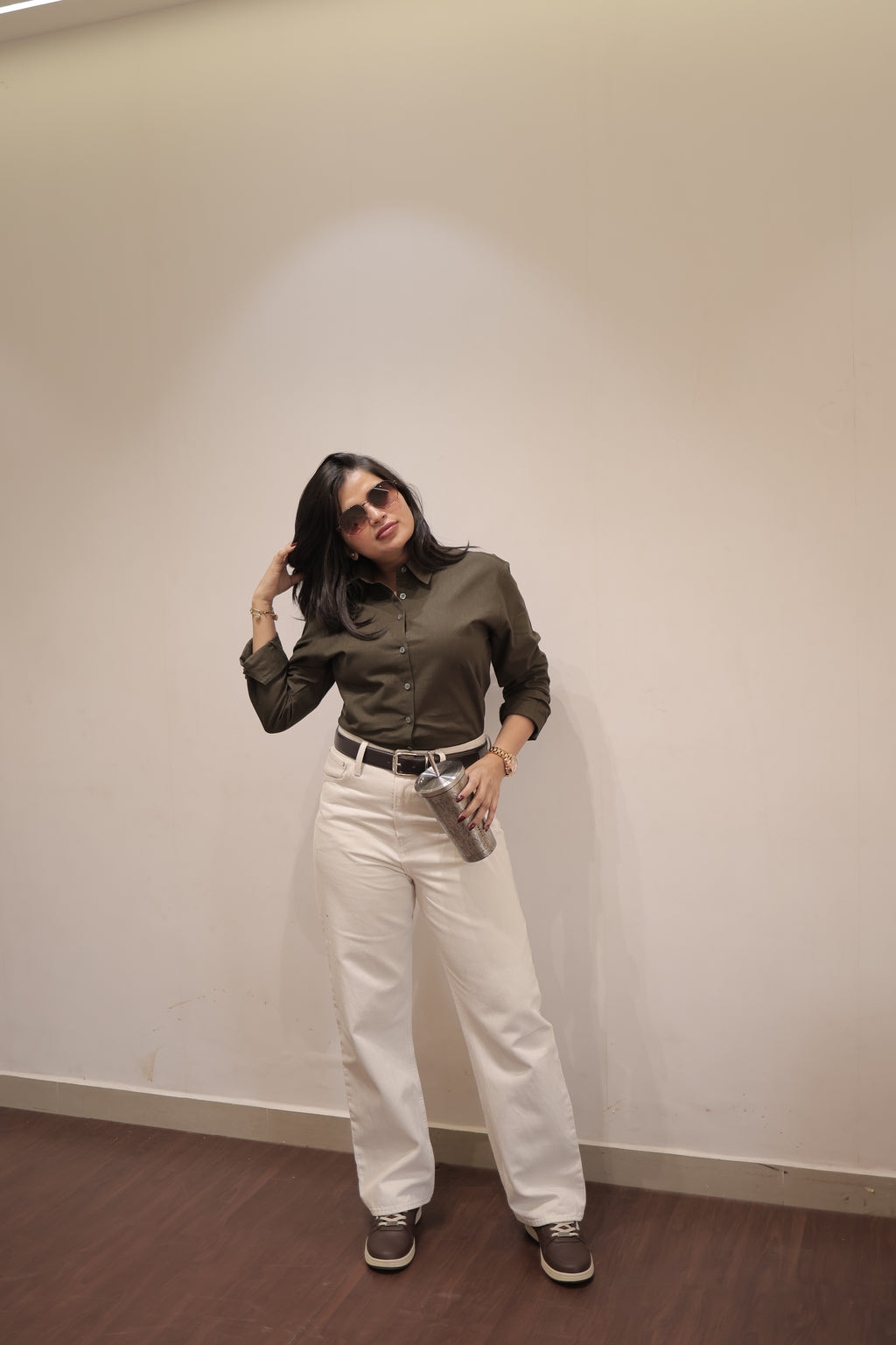 Olive Green Shirt